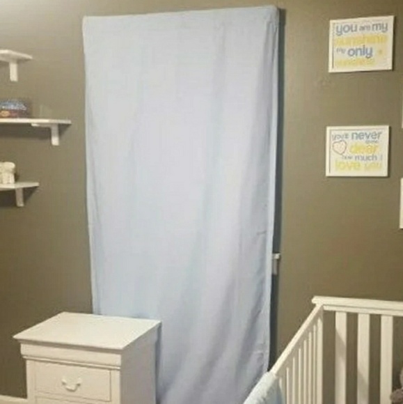 Target Accents Baby Blue Blackout Curtains 2 Poshmark